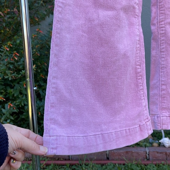 Rolla’s Pink Corduroy Eastcoast Flare ~ High Rise Pants - Picture 7 of 12